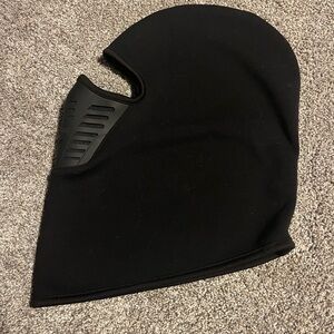 Black Balaclava Tough duck euc Osfa
